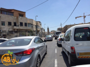 ازدحامات مرورية في شوارع البلاد بسبب الاعمال في قطار اسرائيل